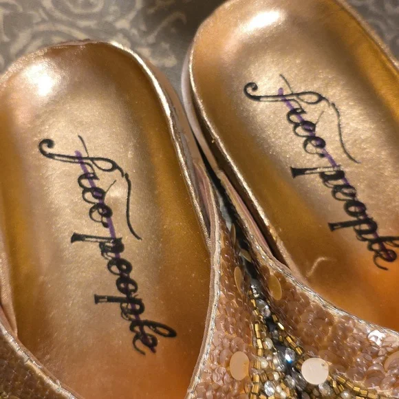 NWOT Free People Moon Child Sandals - Picture 9 of 16